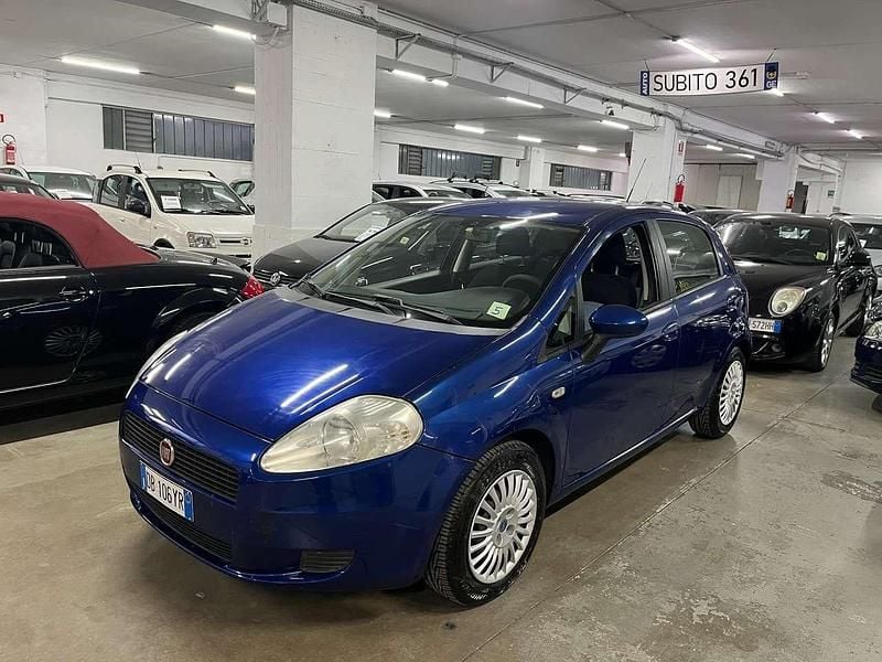 Usata Fiat Grande Punto 75 CV (55 kW) 2006 Blu/azzurro Utilitaria