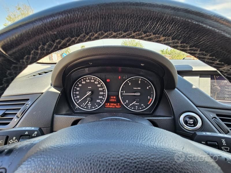 Usata BMW X1 177 CV (130 kW) 2009 Nero SUV