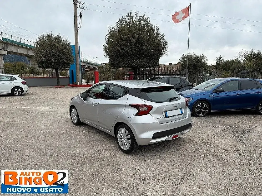 Usata Nissan Micra Acenta 87 CV (63 kW) 2021 Grigio Utilitaria