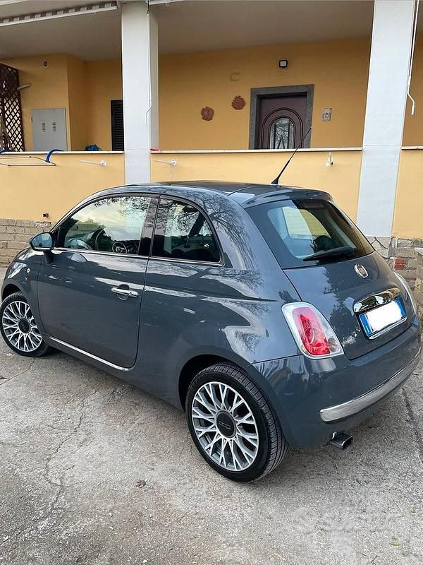 Usata Fiat 500 Lounge 69 CV (50 kW) 2012 Grigio Berlina