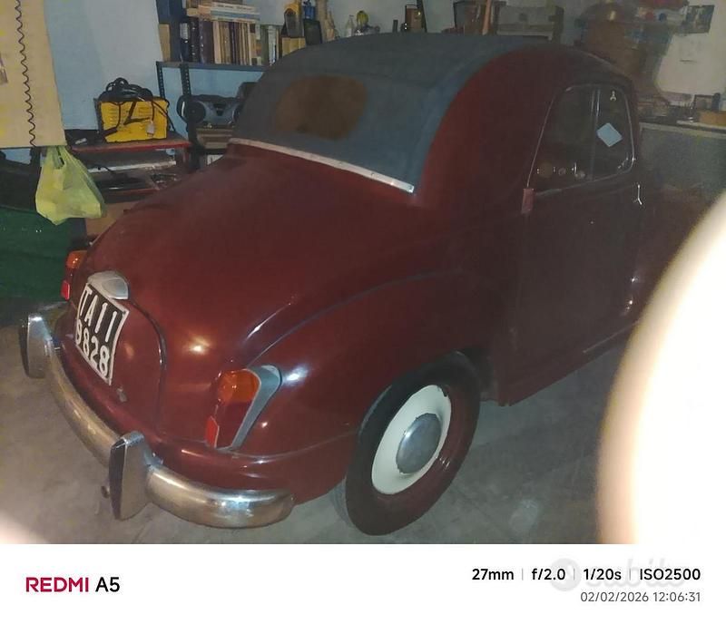 Usata Fiat Topolino 95 CV (69 kW) 1950 Marrone Utilitaria