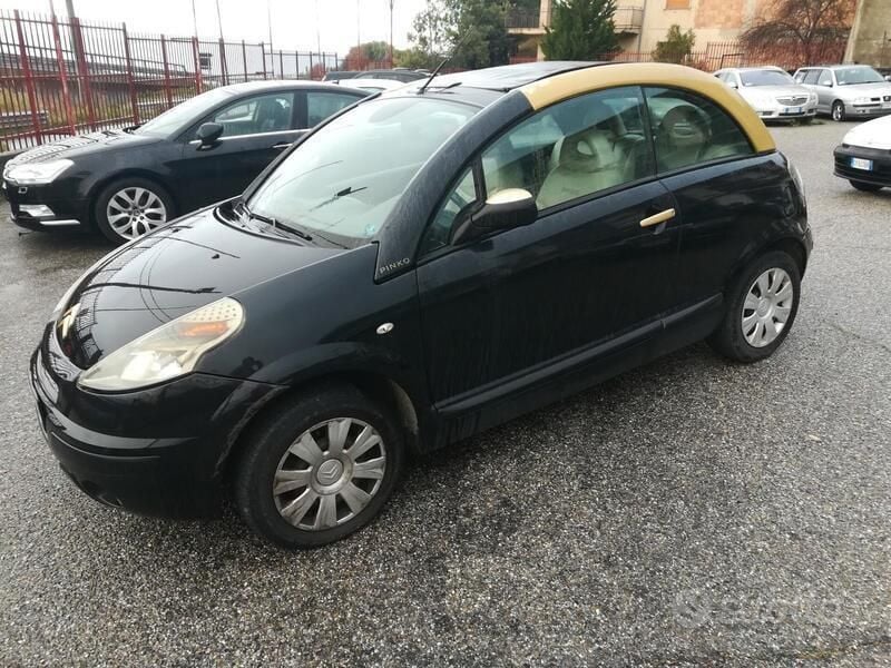 Usata Citroën C3 Pluriel 70 CV (51 kW) 2009 Nero Cabrio