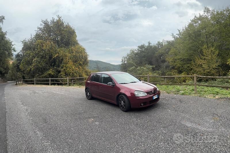 Usata VW Golf IV 2003 Rosso Berlina