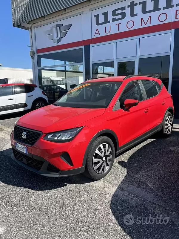 Usata Seat Arona 95 CV (69 kW) 2022 Rosso SUV