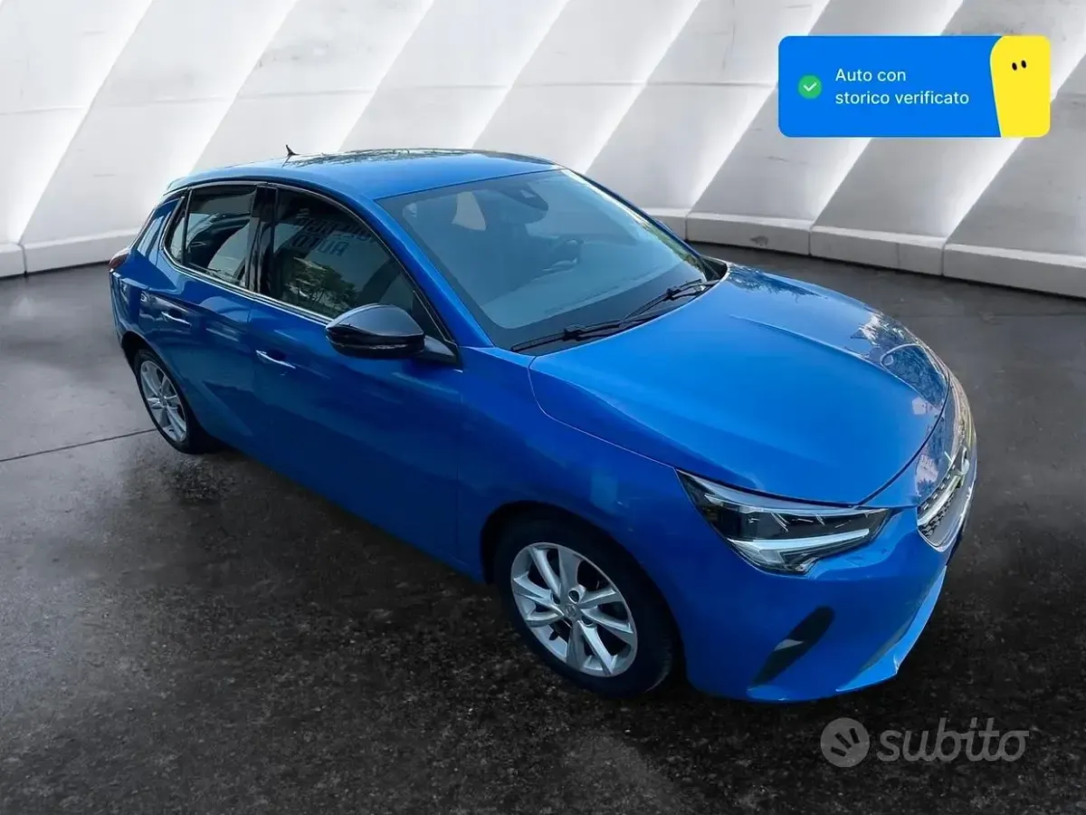Usata Opel Corsa Elegance 102 CV (75 kW) 2022 Blu Utilitaria