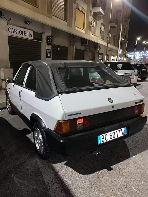 Usata Fiat Ritmo 1980 Bianco Cabrio