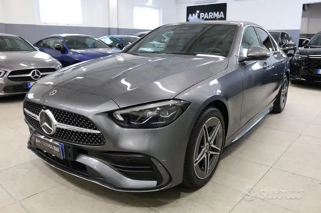 Neu Mercedes C220 AMG line 200 PS (147 kW) 2026 Grau Limousine