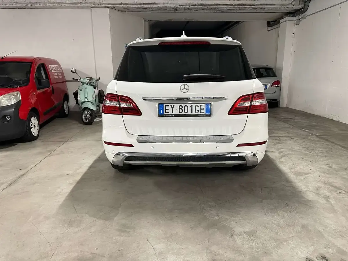 Usata Mercedes ML250 Premium 204 CV (150 kW) 2015 Bianco SUV