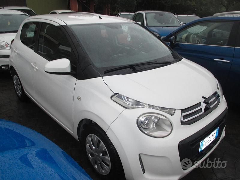 Usata Citroën C1 Shine 69 CV (50 kW) 2016 Bianco Utilitaria