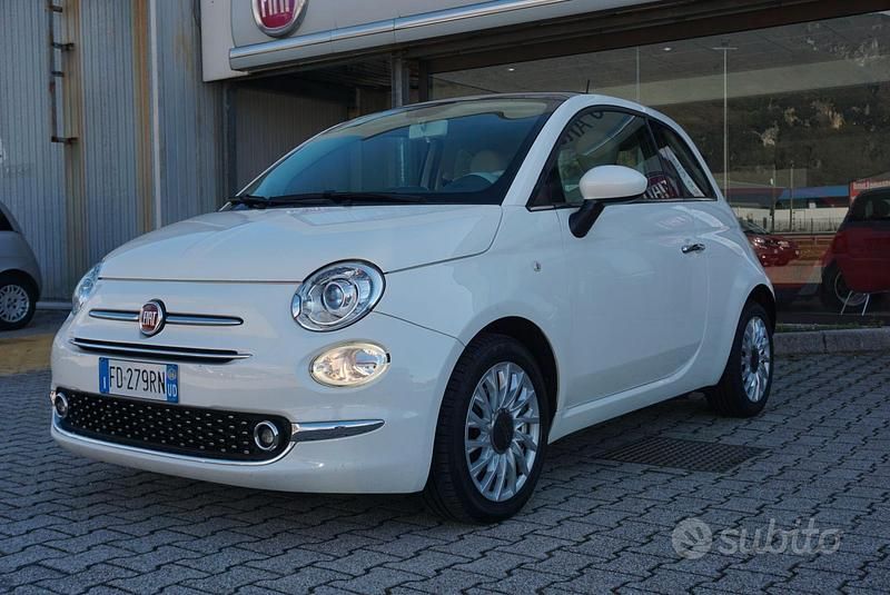 Usata Fiat 500 95 CV (69 kW) 2016 Bianco