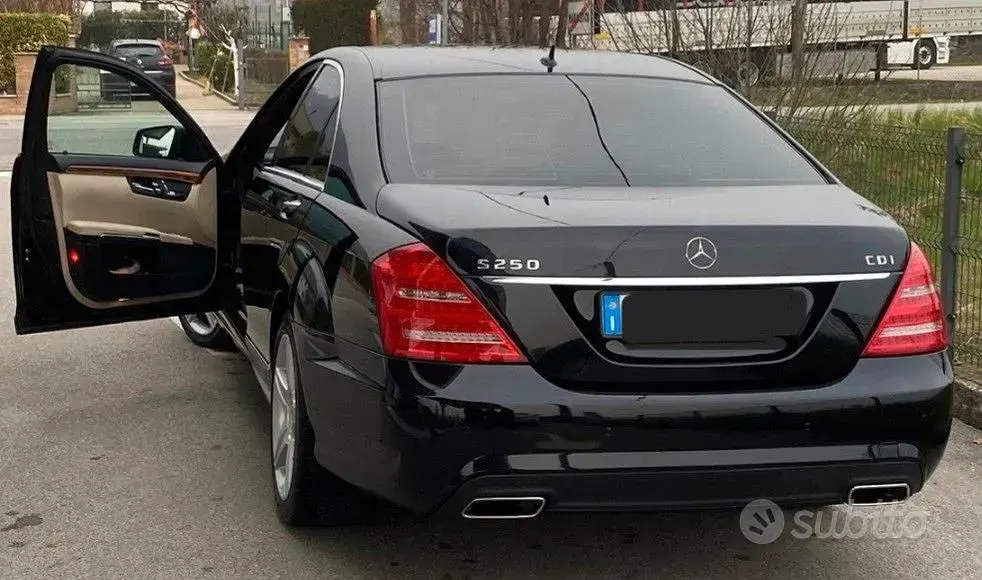 Usata Mercedes S250 204 CV (150 kW) 2012 Nero Berlina