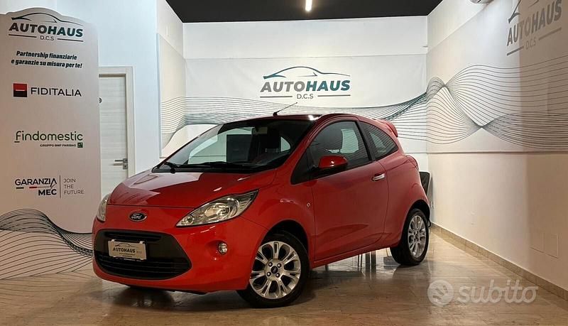 Usata Ford Ka 69 CV (50 kW) 2010 Rosso Utilitaria