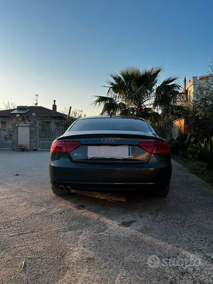 Usata Audi A5 S-Line 190 CV (139 kW) 2015 Grigio Coupé