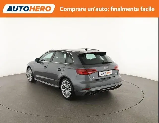Usata Audi A3 Sport 150 CV (110 kW) 2019 Argento Berlina
