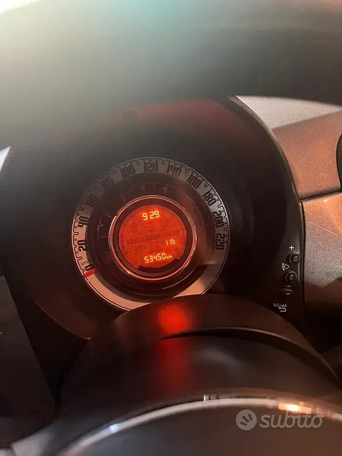 Usata Fiat 500 69 CV (50 kW) 2016 Grigio Berlina