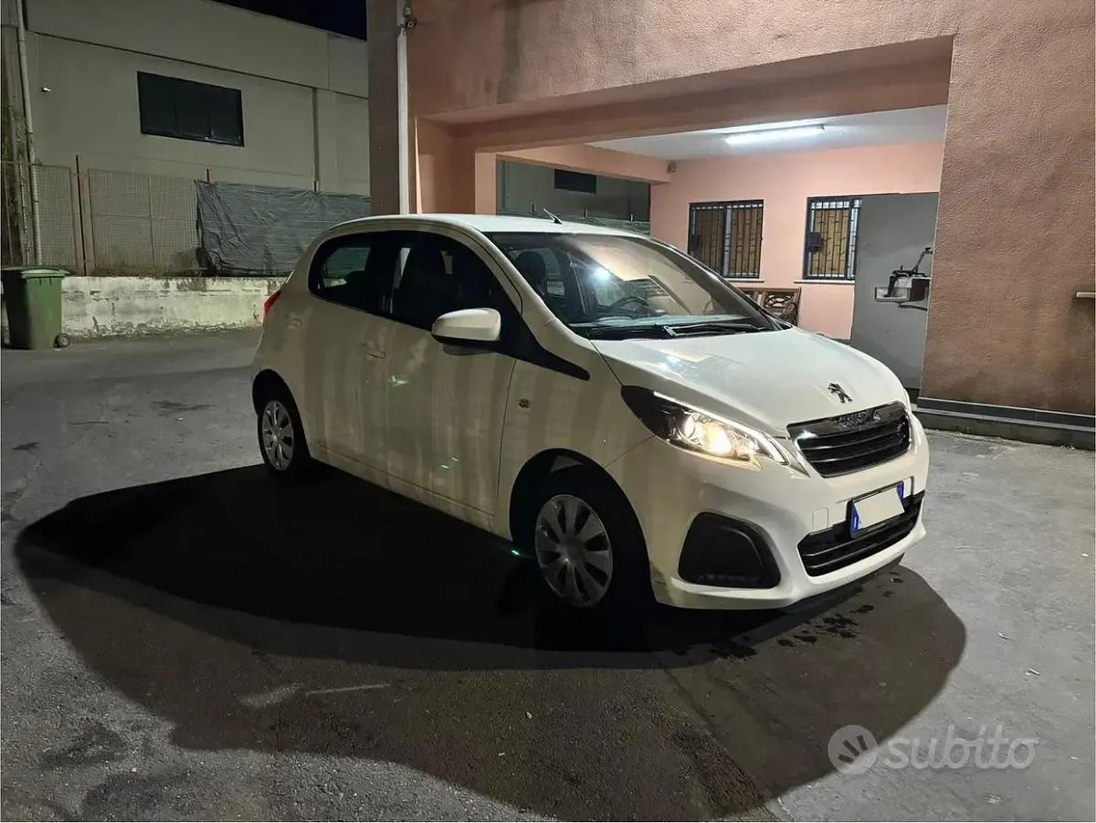 Usata Peugeot 108 72 CV (52 kW) 2018 Bianco Utilitaria