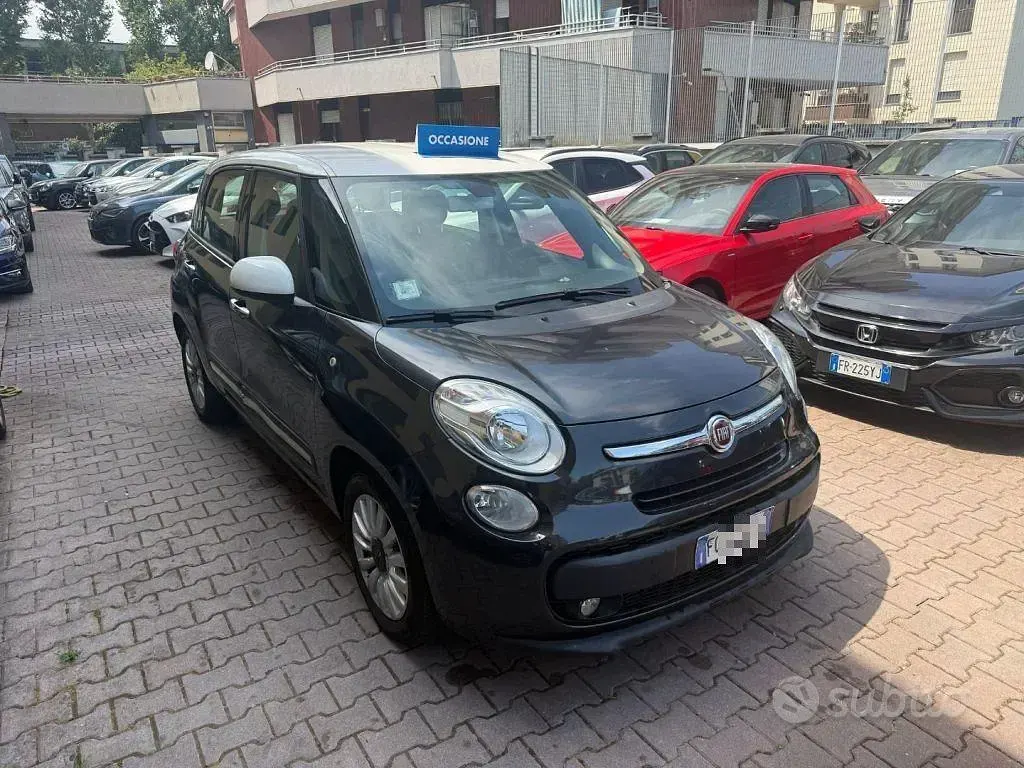 Usata Fiat 500L Lounge 95 CV (69 kW) 2016 Nero Monovolume