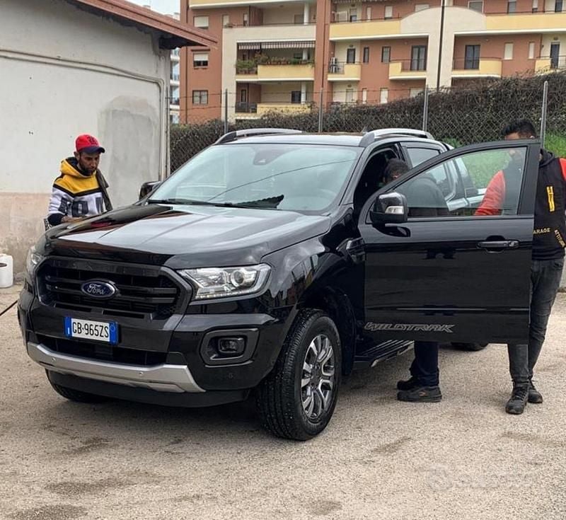 Usata Ford Ranger Wildtrack 170 CV (125 kW) 2020 Nero Pick-up