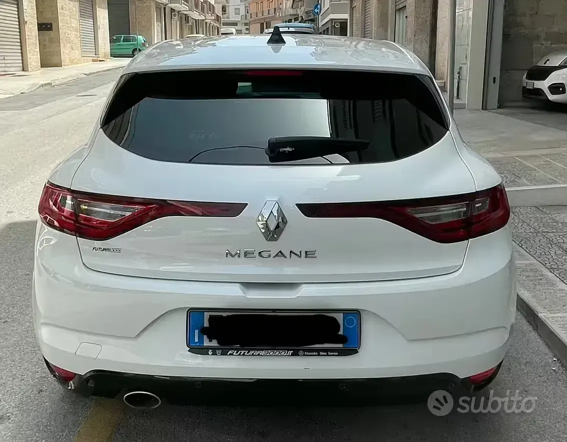Usata Renault Mégane IV Intens 110 CV (80 kW) 2018 Bianco Berlina