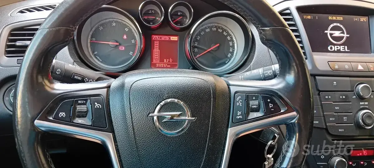 Usata Opel Insignia 131 CV (96 kW) 2012 Bluazzurro Station wagon