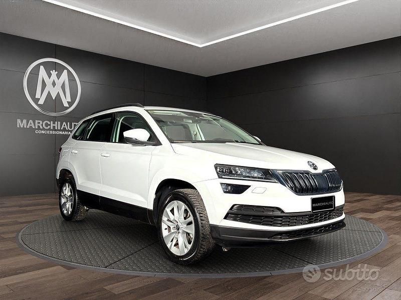 Usata Skoda Karoq Ambition 116 CV (85 kW) 2020 Bianco SUV
