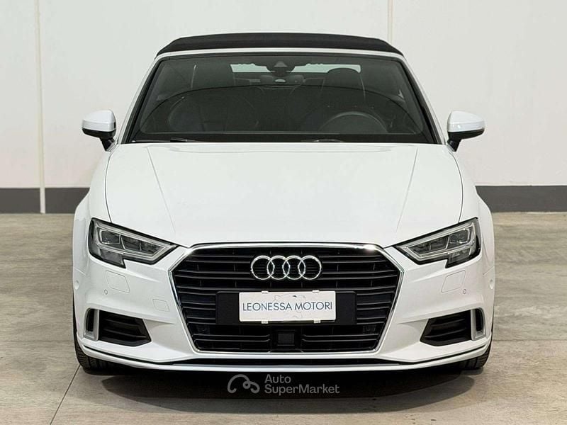 Usata Audi A3 Cabriolet S-Line 150 CV (110 kW) 2019 Bianco Cabrio