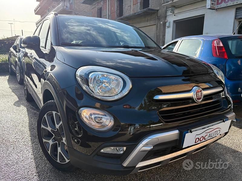 Usata Fiat 500X Cross 140 CV (102 kW) 2017 Nero SUV