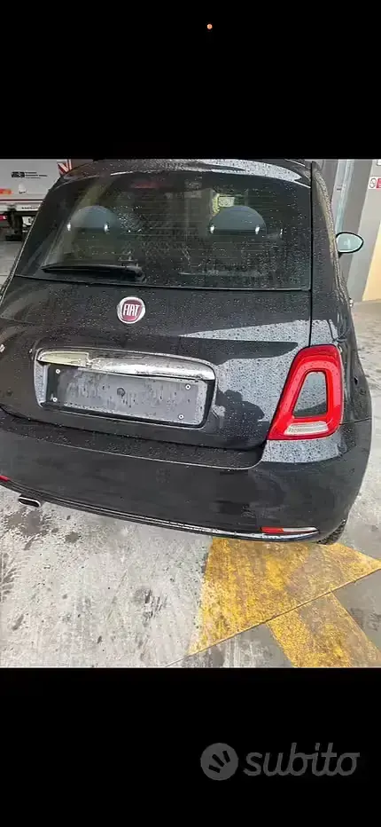 Usata Fiat 500 69 CV (50 kW) 2020 Nero Berlina