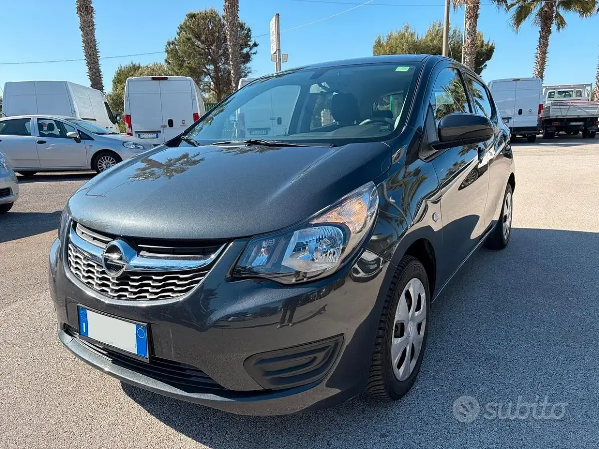 Usata Opel Karl 75 CV (55 kW) 2017 Grigio Utilitaria