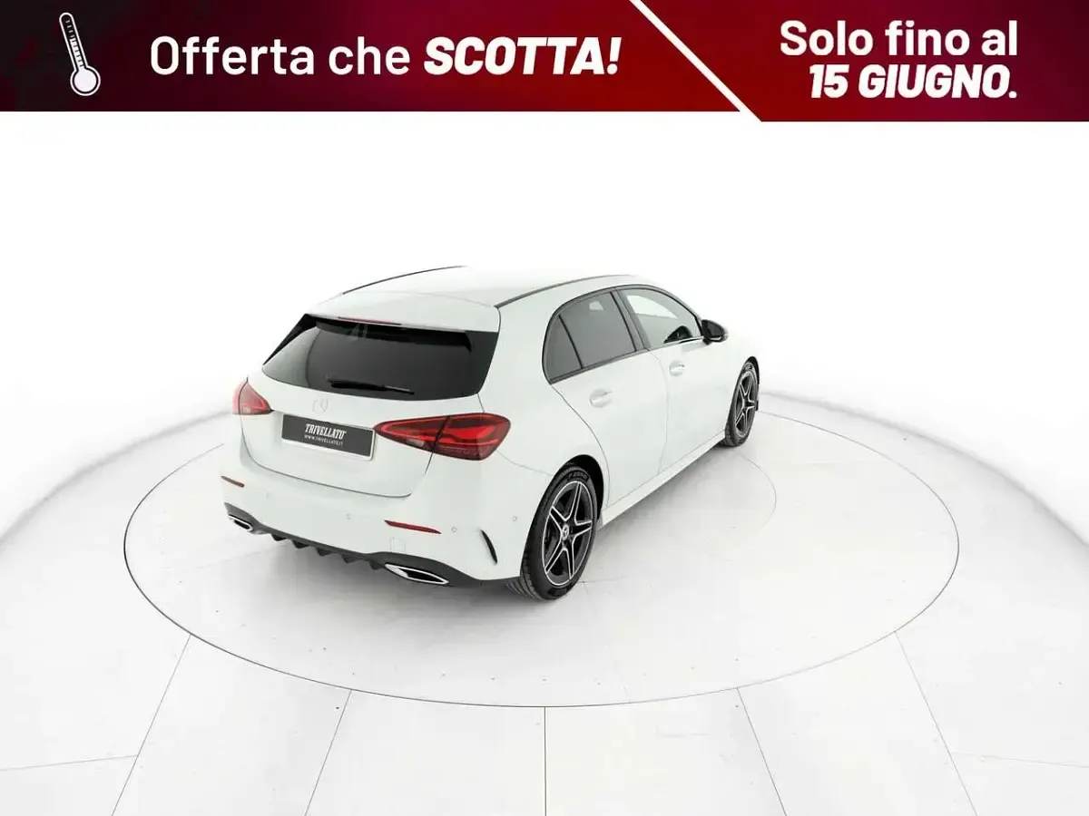 Usata Mercedes A200 Advanced Plus 150 CV (110 kW) 2023 Bianco Berlina