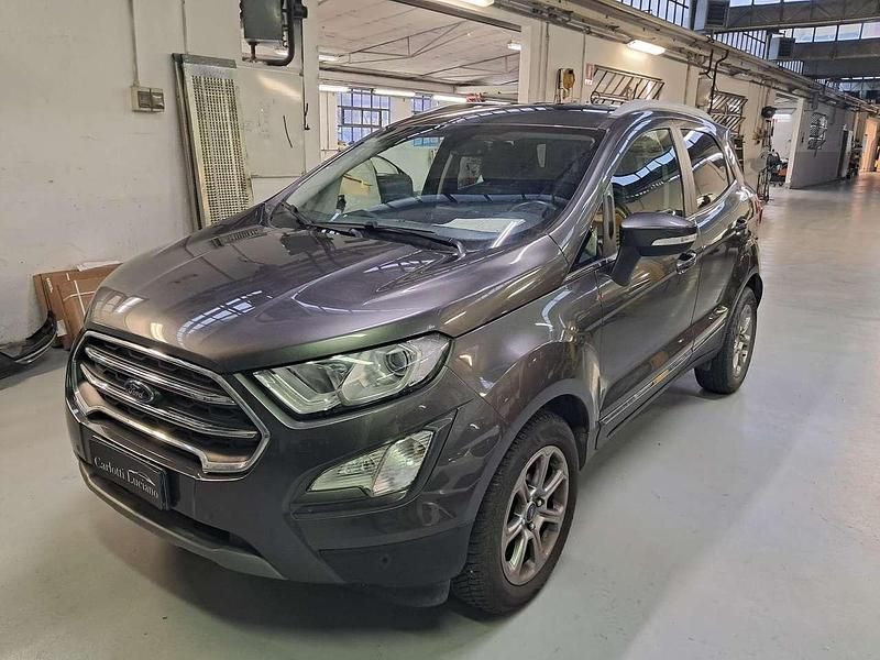 Grigio Usata 2019 Ford Ecosport Titanium SUV | 12.950 € (Buon prezzo) - Immagine 1/4