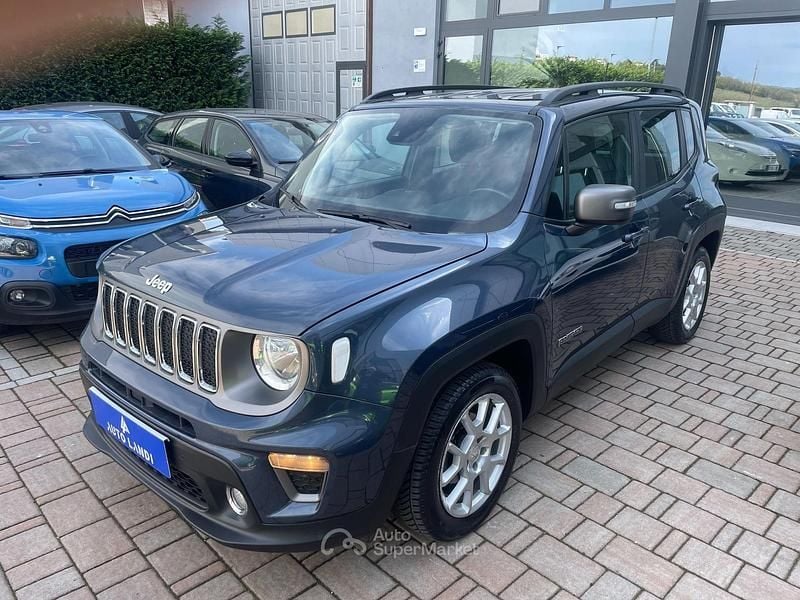 Usata Jeep Renegade Longitude 120 CV (88 kW) 2020 Blu/azzurro SUV