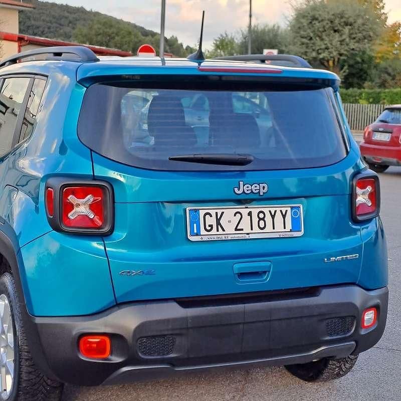 Usata Jeep Renegade Limited 131 CV (96 kW) 2022 Blu/azzurro SUV