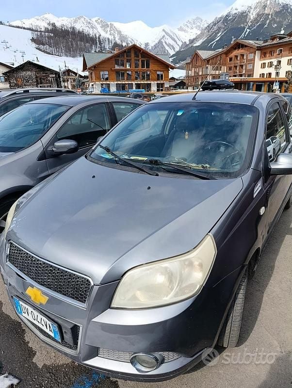 Usata Chevrolet Aveo 84 CV (61 kW) 2009 Grigio Berlina
