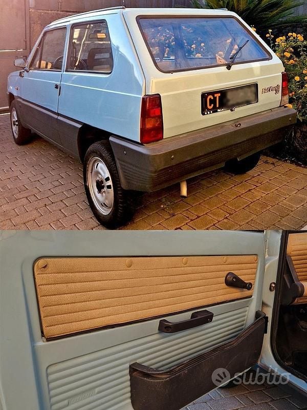 Usata Fiat Panda 1981 Blu Utilitaria