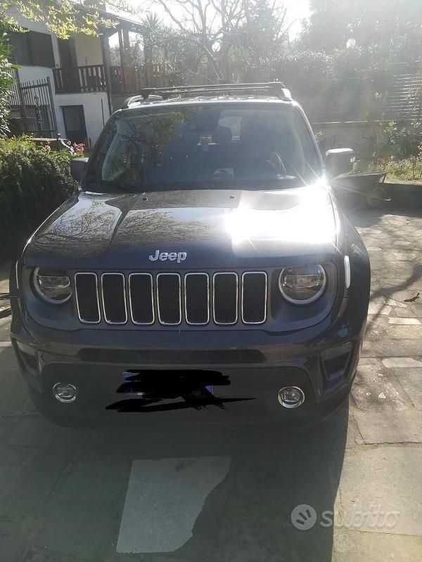 Usata Jeep Renegade 130 CV (95 kW) 2020 Grigio SUV