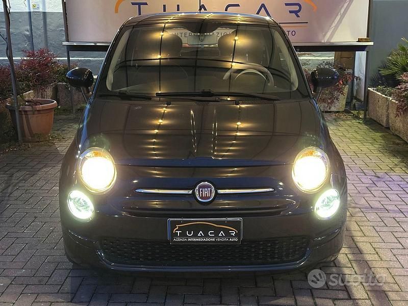 Usata Fiat 500 Lounge 69 CV (50 kW) 2019 Nero Berlina