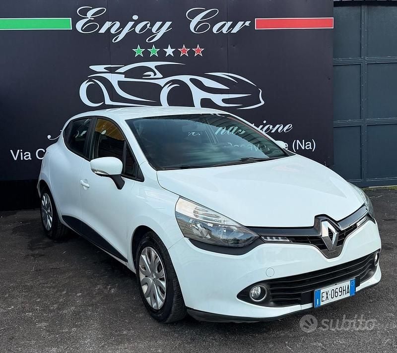 Usata Renault Clio IV 75 CV (55 kW) 2015 Bianco Berlina