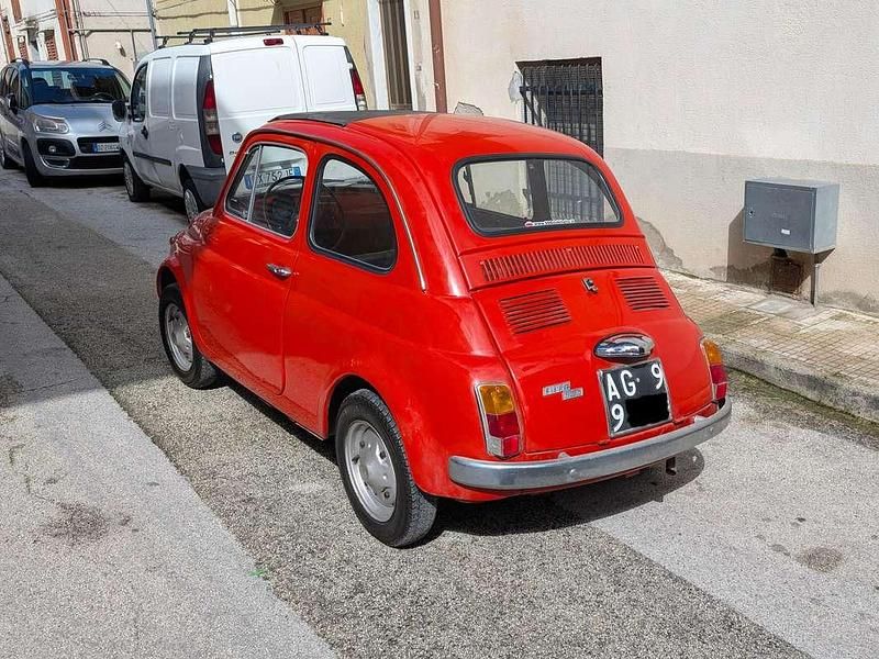 Usata Fiat 500 18 CV (13 kW) 2007 Arancione Utilitaria