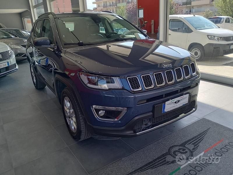 Usata Jeep Compass Limited 190 CV (139 kW) 2020 Blu SUV