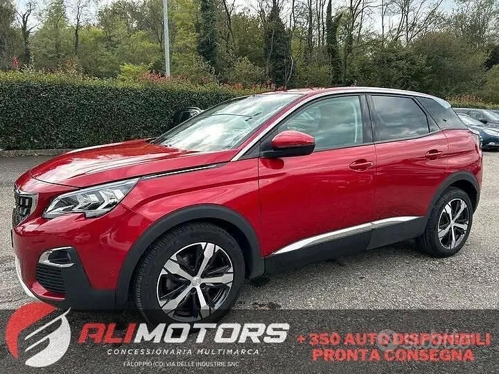 Rosso Usata 2019 Peugeot 3008 Active SUV | 13.900 € (Super prezzo) - Immagine 1/4