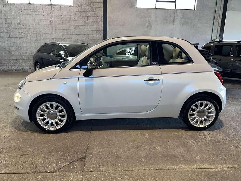 Usata Fiat 500C 69 CV (50 kW) 2018 Bianco Cabrio