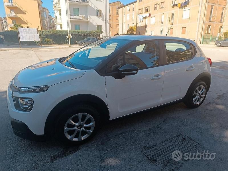 Usata Citroën C3 102 CV (75 kW) 2021 Bianco Utilitaria