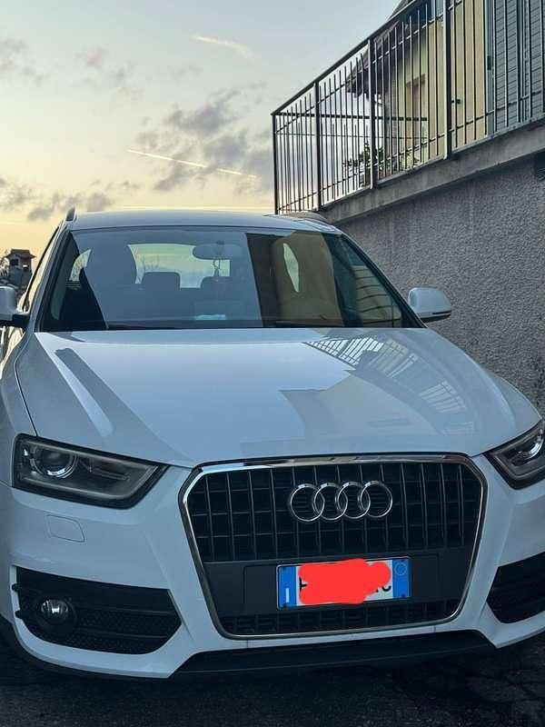 Usata Audi Q3 S-Line 140 CV (102 kW) 2014 Bianco SUV