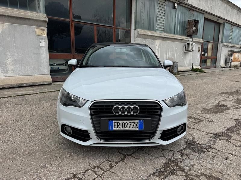 Usata Audi A1 Ambition 104 CV (76 kW) 2013 Bianco Utilitaria
