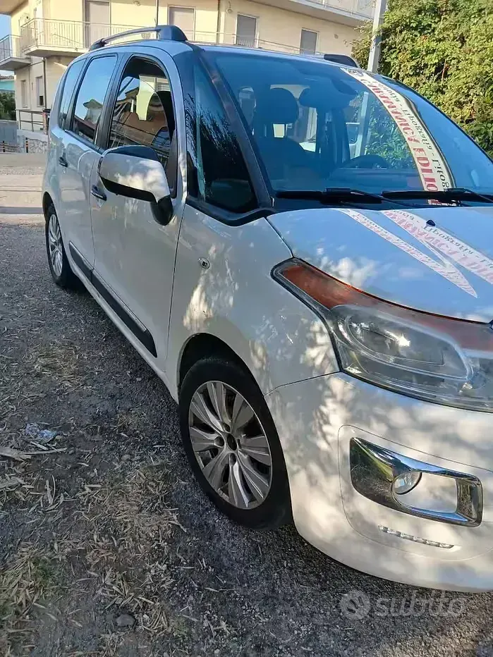 Usata Citroën C3 Picasso 92 CV (67 kW) 2013 Bianco Monovolume
