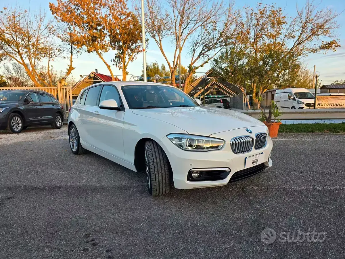Usata BMW 118 Sport Line 150 CV (110 kW) 2019 Bianco Berlina