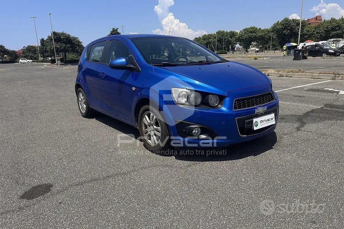 Usata Chevrolet Aveo LT 86 CV (63 kW) 2012 Bluazzurro Utilitaria