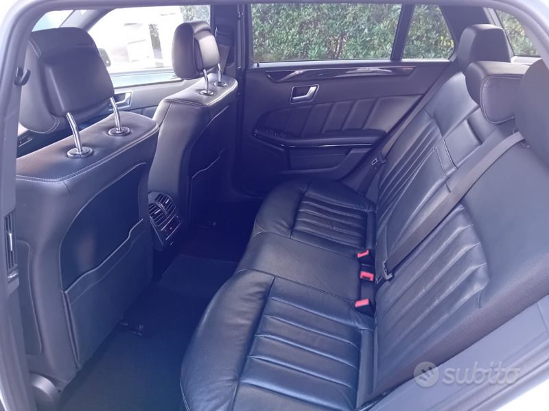 Usata Mercedes E250 204 CV (150 kW) 2014 Bianco Station wagon
