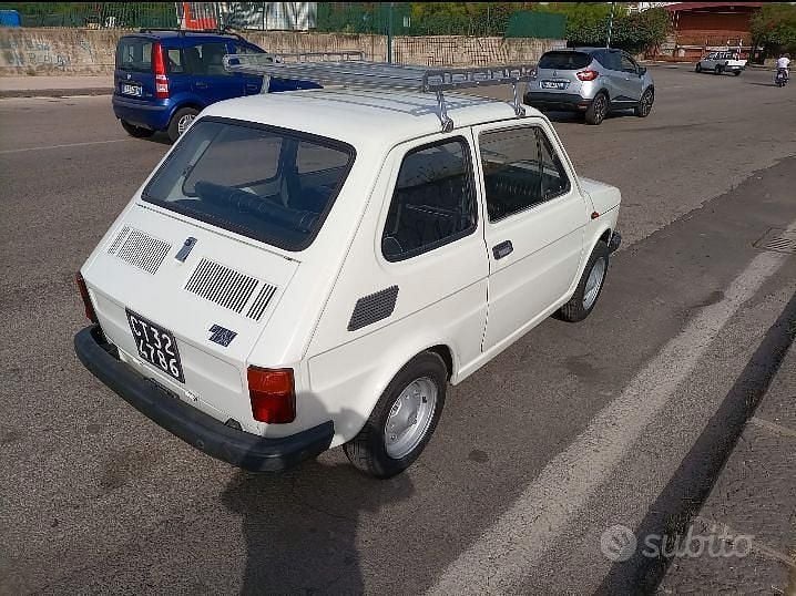 Usata Fiat 126 1970 Bianco Utilitaria
